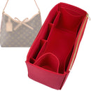 Organizer for [CarryAll PM (Small), LV] Tote Purse Bag Insert Liner Shaper (Felt, Wide Open Pockets)