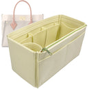 Organizer for [On My Side PM (Small), LV] Tote Purse Bag Insert Liner Shaper (Felt, Wide Open Pockets)