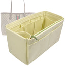 Organizer for [Ophidia GG Medium, Gucci] Tote Purse Bag Insert Liner Shaper (Felt, Wide Open Pockets)