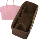 Organizer for [Soft Lockit MM (Medium), LV] Tote Purse Bag Insert Liner Shaper (Felt, Wide Open Pockets)