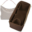 Organizer for [Sully PM (Small), LV] Tote Purse Bag Insert Liner Shaper (Felt, Wide Open Pockets)