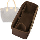 Organizer for [Turenne GM (Large), LV] Tote Purse Bag Insert Liner Shaper (Felt, Wide Open Pockets)