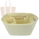 Organizer for [Small Woody Basket, Chloe] Tote Purse Bag Insert Organiser Liner Shaper (Felt, Contour Fit)