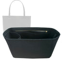Organizer for [Small Park Tote Bag, The Row] Tote Purse Bag Insert Organiser Liner Shaper (Felt, Contour Fit)