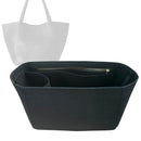 Organizer for [Park Tote Three Bag, The Row] Tote Purse Bag Insert Organiser Liner Shaper (Felt, Contour Fit)