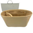 Organizer for [Le Pliage Green S Travel Bag, Longchamp] Tote Purse Bag Insert Organiser Liner Shaper (Felt, Contour Fit)