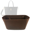 Organizer for [Neverfull Bandoulière Inside Out BB, LV] Tote Purse Bag Insert Organiser Liner Shaper (Felt, Contour Fit)
