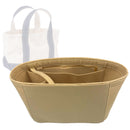 Organizer for [Boat and Tote - Mini, L.L.Bean] Tote Purse Bag Insert Organiser Liner Shaper (Felt, Contour Fit)