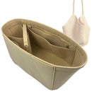 Organizer for [Small Lotus Tote, Khaite] Tote Purse Bag Insert Organiser Liner Shaper (Felt, Contour Fit)