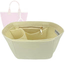 Organizer for [Steeple Tote 25, Hermes] Tote Purse Bag Insert Organiser Liner Shaper (Felt, Contour Fit)