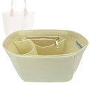 Organizer for [Steeple Tote 28, Hermes] Tote Purse Bag Insert Organiser Liner Shaper (Felt, Contour Fit)