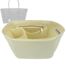 Organizer for [East-West tote bag (L), Ferragamo] Tote Purse Bag Insert Organiser Liner Shaper (Felt, Contour Fit)
