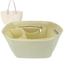 Organizer for [Woven large tote bag, Gucci] Tote Purse Bag Insert Organiser Liner Shaper (Felt, Contour Fit)