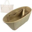 Organizer for [Ghiera Shopper Large, Loro Piana] Tote Purse Bag Insert Organiser Liner Shaper (Felt, Contour Fit)