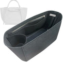 Organizer for [Small Big Bag with long strap, Celine] Tote Purse Bag Insert Organiser Liner Shaper (Felt, Contour Fit)