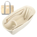Organizer for [Candide Shopping Bag M, Merci] Felt Bag Insert