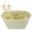 Organizer for [Large Anagram Basket bag in iraca palm and calfskin, Loewe] Tote Purse Bag Insert Organiser Liner Shaper (Felt, Contour Fit)