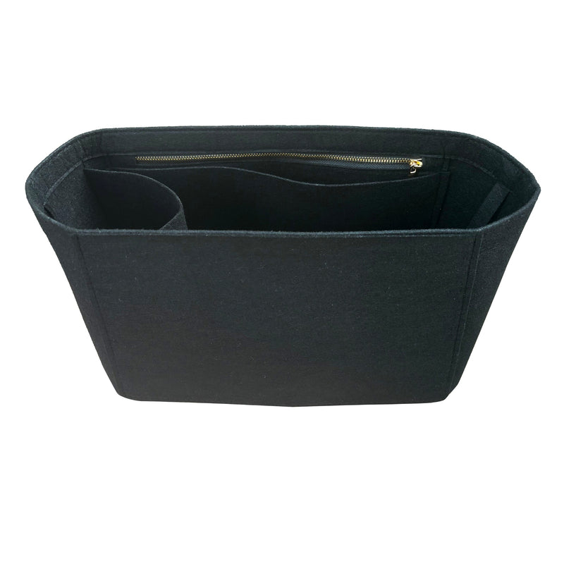 Organizer for [Manila All Purpose Large Carryall Leather Tote Bag, Silver and Riley] Bag Insert (Felt, Contour Fit)