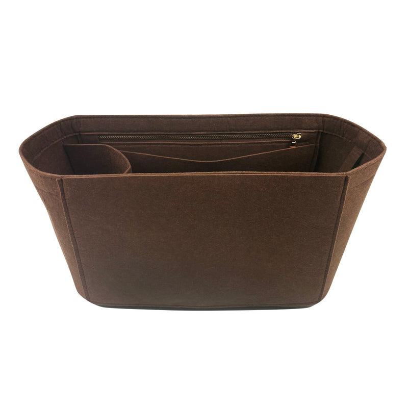 Organizer for [Ghiera Shopper Small, Loro Piana] Bag Insert (Felt, Contour Fit)