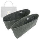 Organizer for [Medium Nino Bag, Celine] Tote Purse Bag Insert Organiser Liner Shaper (Felt, A Pair of Inserts)