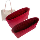 Organizer for [Willow Tote 35cm (C0693 B4NQ4), Coach] Tote Purse Bag Insert Organiser Liner Shaper (Felt, A Pair of Inserts)