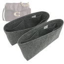 Organizer for [Times Square Tabby Shoulder Bag 17, Coach] Tote Purse Bag Insert Organiser Liner Shaper (Felt, A Pair of Inserts)
