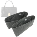 Organizer for [Madeleine MM, LV] Tote Purse Bag Insert Organiser Liner Shaper (Felt, A Pair of Inserts)