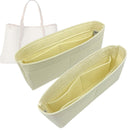 Organizer for [GG Emblem maxi tote bag, Gucci] Tote Purse Bag Insert Organiser Liner Shaper (Felt, A Pair of Inserts)