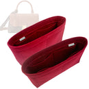 Organizer for [Madeleine BB, LV] Tote Purse Bag Insert Organiser Liner Shaper (Felt, A Pair of Inserts)