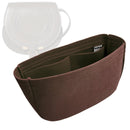 Organizer for [Large Marcie Saddle, Chloe] Tote Purse Bag Insert Organiser Liner Shaper (Felt, Perfect Fit)