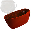 Organizer for [Small Marcie Saddle, Chloe] Tote Purse Bag Insert Organiser Liner Shaper (Felt, Perfect Fit)