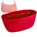 Organizer for [Teri Shoulder Bag, Coach] Tote Purse Bag Insert Organiser Liner Shaper (Felt, Perfect Fit)