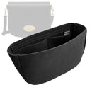 Organizer for [Darley Satchel Small, Mulberry] Tote Purse Bag Insert Organiser Liner Shaper (Felt, Perfect Fit)