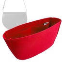 Organizer for [Canteen Bag, The Row] Tote Purse Bag Insert Organiser Liner Shaper (Felt, Perfect Fit)