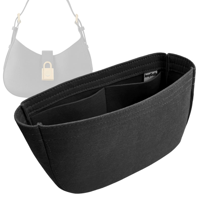 Organizer for [Low Key Shoulder Bag, LV] Tote Purse Bag Insert Organiser Liner Shaper (Felt, Perfect Fit)