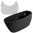 Organizer for [GG Emblem Large shoulder bag, 12.6W x 9.4H x 2.8D, Gucci] Tote Purse Bag Insert Organiser Liner Shaper (Felt, Perfect Fit)