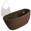 Organizer for [Di Bag Hobo in Leather Small, Tod's] Tote Purse Bag Insert Organiser Liner Shaper (Felt, Perfect Fit)