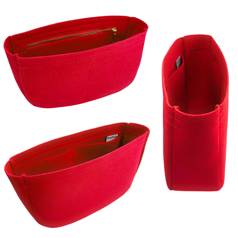 Organizer for [GG Emblem Large shoulder bag, 12.6W x 9.4H x 2.8D, Gucci] Bag Insert (Felt, Perfect Fit)