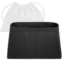Organizer for [BV Dust Bag, Bottega Veneta] Tote Purse Bag Insert Organiser Liner Shaper (Felt, Trapezoid Taper Shape)