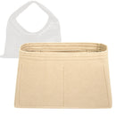 Organizer for [BV Hop Small, Bottega Veneta] Tote Purse Bag Insert Organiser Liner Shaper (Felt, Trapezoid Taper Shape)