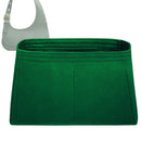 Organizer for [Cashin Carry Crescent Bag, Coach] Tote Purse Bag Insert Organiser Liner Shaper (Felt, Trapezoid Taper Shape)