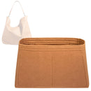 Organizer for [XL Jane - Slouch Bag, Parker Thatch] Tote Purse Bag Insert Organiser Liner Shaper (Felt, Trapezoid Taper Shape)