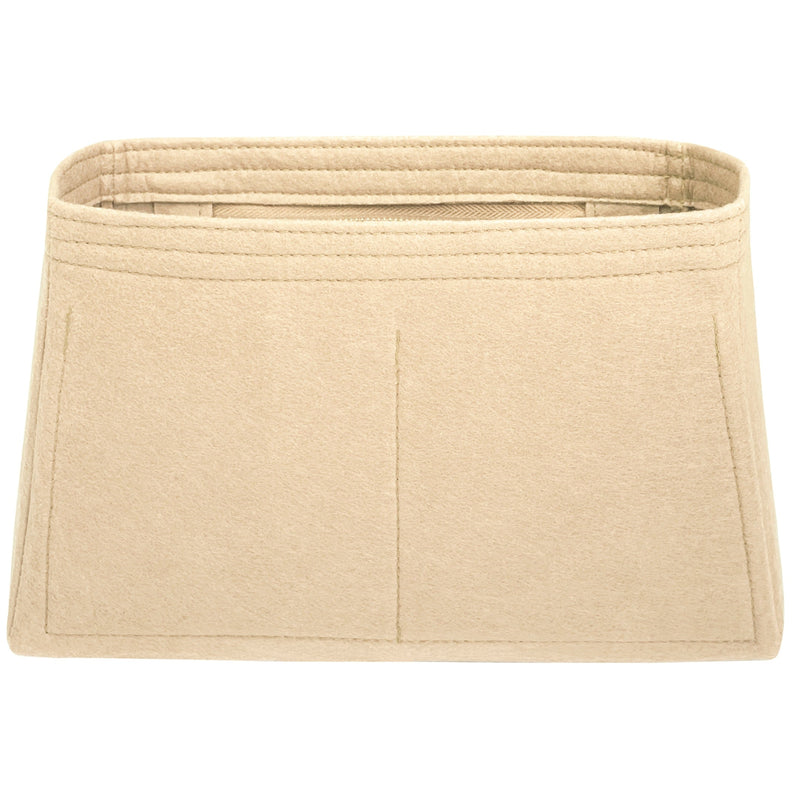 Organizer for [GG Emblem medium shoulder bag, 12.4W x 8.3H x 3.1D, Gucci] Bag Insert (Felt, Trapezoid Taper Shape)