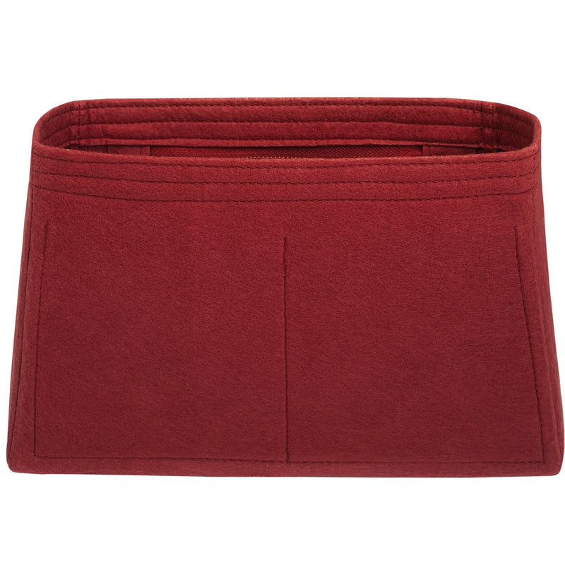 Organizer for [GG Emblem medium shoulder bag, 12.4W x 8.3H x 3.1D, Gucci] Bag Insert (Felt, Trapezoid Taper Shape)