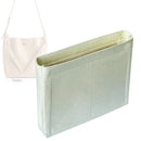 Organizer for [Bel Air Hobo Bag Small, Balenciaga] Tote Purse Bag Insert Organiser Liner Shaper (Felt, Slim with Zip Pocket)