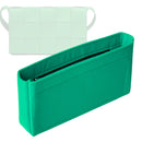 Organizer for [Cassette Clasic, Bottega Veneta] Tote Purse Bag Insert Organiser Liner Shaper (Felt, Slim with Zip Pocket)