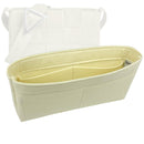 Organizer for [Cassette Small, Bottega Veneta] Tote Purse Bag Insert Organiser Liner Shaper (Felt, Slim with Zip Pocket)