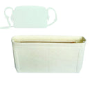 Organizer for [Loop Camera Bag Mini, Bottega Veneta] Tote Purse Bag Insert Organiser Liner Shaper (Felt, Slim with Zip Pocket)
