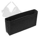 Organizer for [Top Handle Loop, Bottega Veneta] Tote Purse Bag Insert Organiser Liner Shaper (Felt, Slim with Zip Pocket)