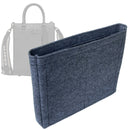 Organizer for [Tote 16 With Signature Canvas, Coach] Tote Purse Bag Insert Organiser Liner Shaper (Felt, Slim with Zip Pocket)